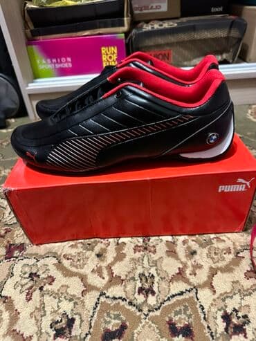 Мужские кроссовки, 43, Puma, Новый, цвет - Черный, Самовывоз, Платная доставка