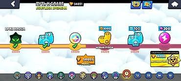 techno camon: Игровой аккаунт Brawl Stars Основное: - Путь к славе: 54 051 трофей — 4
