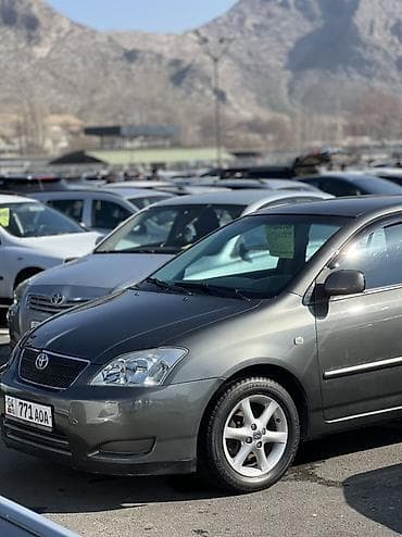 100 с4: Toyota Corolla: 2003 г., Автомат, Бензин, Хэтчбэк — 1