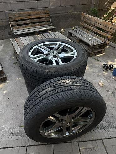 90: Колеса в сборе 275 / 55 / R 20, Лето, Б/у, Комплект, Внедорожные (АТ/МТ), Литые, отверстий - 5 — 1