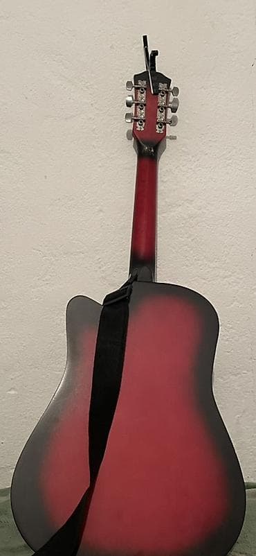 Пианино: Акустическая гитара 4/4 с вырезом (cutaway), цвет градиентный — 2