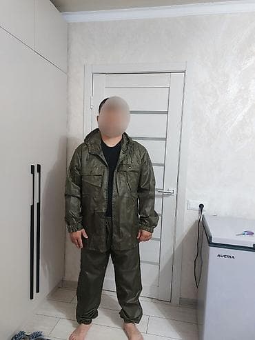 Дождевики: Костюм влагозащитный с капюшоном, цвет хаки (оливковый). Описание: - — 2