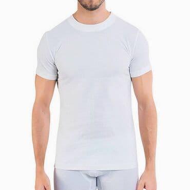 военные футболки: Футболка белая бельевая хлопок 100%, Comfort, размер XXL (Индия) — 2