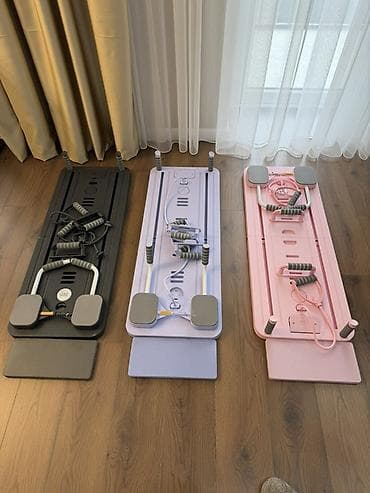 Тренажеры: Складной домашний тренажер для растяжки и силовых упражнений (Пилатес) — 3