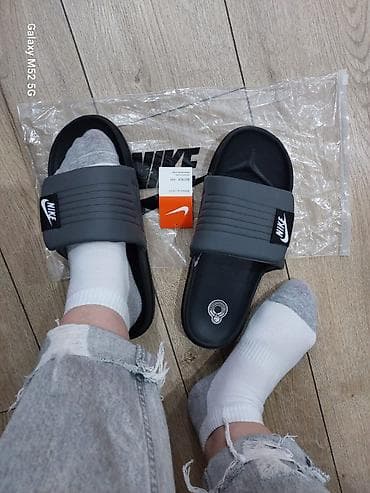 nike tech flece: Мужские сандалии, 41, 42, 43, Nike, Новый, цвет - Серый, Самовывоз — 4