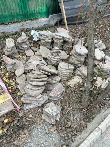 отдам даром мебель бишкек: Тротуарная плитка (разборка), разные формы и размеры. Описание: - — 10