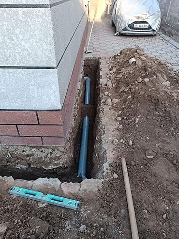 Дренаж и ливневая канализация под ключ - Устройство пристенного и