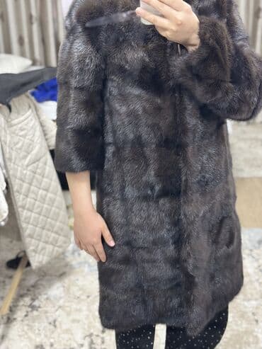 Спецодежда: Шуба, Норка, По колено, S, M — 3