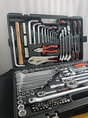 Генераторы: Набор инструментов в кейсе PPRO FORCE, большой комплект для слесарных — 2
