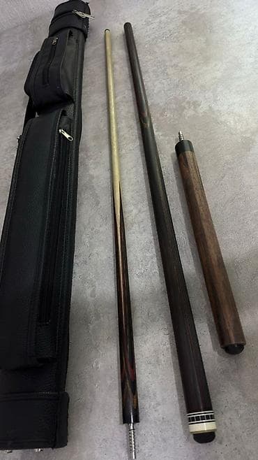 cd disc: Бильярдный набор: разборный кий + удлинитель + чехол Модель:8лучевой — 2