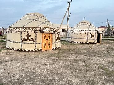 тамада хан: Аренда юрты, Каркас Деревянный, 65 баш, Казан, Посуда, С полом — 4