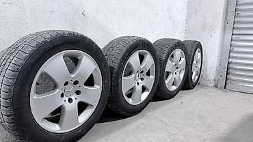 Колеса в сборе 235 / 55 / R 17, Зима, Б/у, Комплект, Внедорожные (АТ/МТ), Литые, отверстий - 5 at lalafo.kg Колеса в сборе 235 / 55 / R 17, Зима, Б/у, Комплект, Внедорожные (АТ/МТ), Литые, отверстий - 5