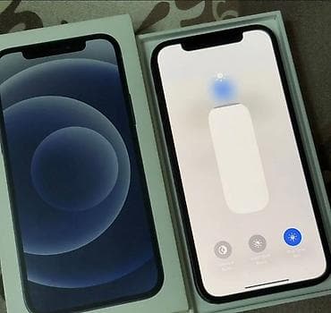 12 айфон бу 128: IPhone 12, Б/у, 64 ГБ, Черный, Коробка, 77 % — 2