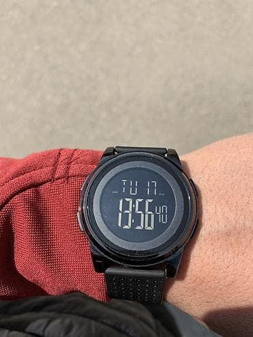 Золотые украшения: Цифровые наручные часы SKMEI 1502 - Классический круглый корпус — 1