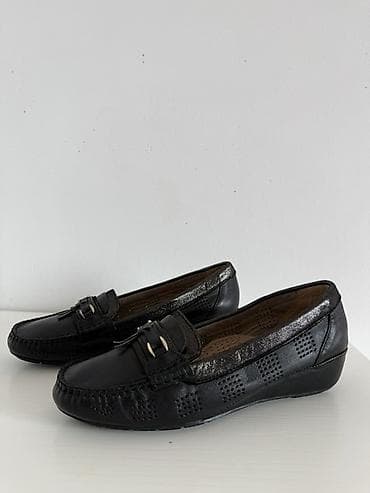 Сапоги: Женские комфортные туфли-лоферы - Материал верха: натуральная кожа — 6