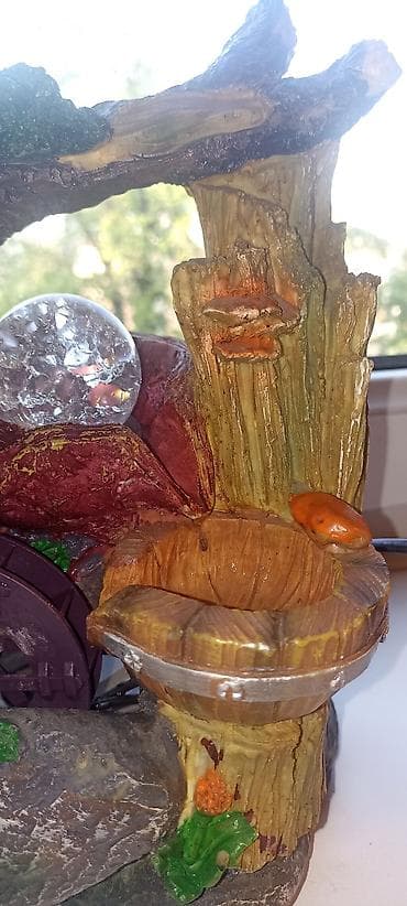 где можно купить аквариум: Настольный декоративный фонтан «Совы у водопада» Высота 27 см — 2