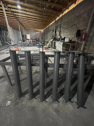 Сваи металические 1шт 2000 сом для контейнера для модульных домов — 4