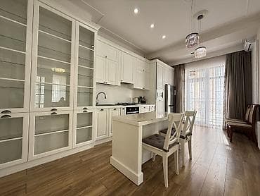 flat osh: 3 комнаты, С мебелью полностью — 5