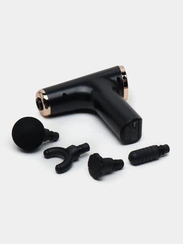 вибратор массаж: Электрический массажер для тела Massage Gun, перкуссионный ударный — 4