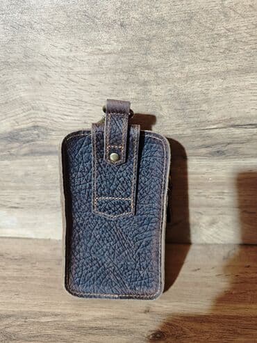 барсетка мужская кожаная ручной работы: Сумка на пояс 
Натуральная кожа — 3