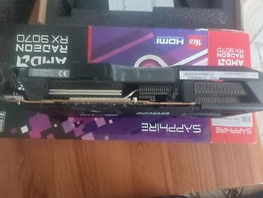 4k 4к: Видеокарта для ПК, Новый, ЖК Sapphire, Radeon RX, 16 ГБ — 7