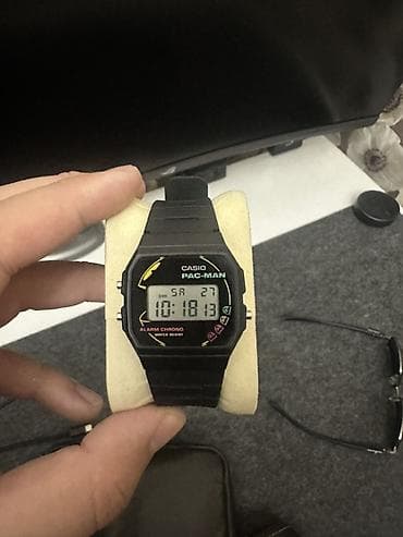 garmin tactix 8: Casio PAC-MAN — цифровые наручные часы в ретро‑стиле с тематическим — 1