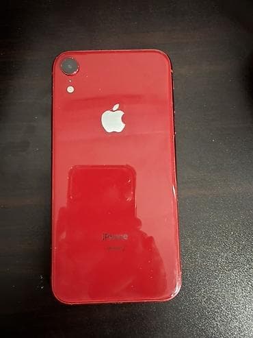 iphone osh: IPhone Xr, Б/у, 64 ГБ, Красный, 80 % — 2