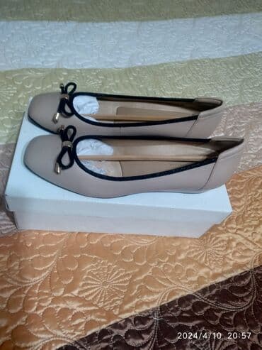 туфли беж цвет: Продаю кожаные балетки из США, не подошли по размеру — 3