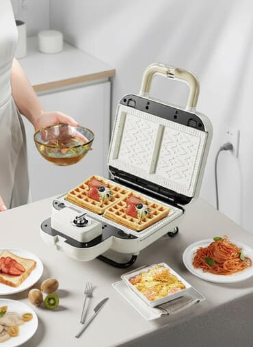 печка для булочек: Тостер-вафельница от бренда Vatti. Vatti участвовала в крупных — 1