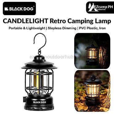 BLACK DOG Candlelight Retro Camping Lamp — портативный ретро-фонарь с — 1