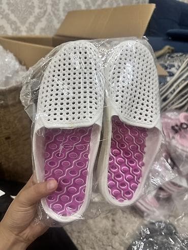 Эркектер кийими: Дышащие шлёпанцы/тапочки из EVA - Материал: лёгкий и упругий EVA. - — 1