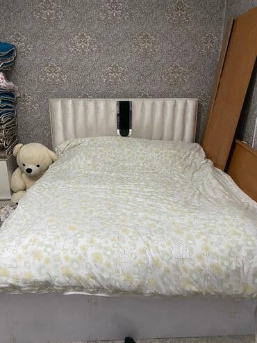 мебель в рассрочку без банка бишкек: Уктоочу бөлмө гарнитуру, Колдонулган, Эки кишилик керебет, Турция, Өзү алып кетүү, Акылуу жеткирүү, түсү - Ак — 1