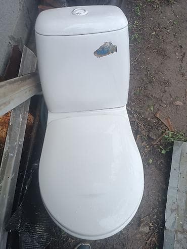 скрытия замок: Унитаз Напольный, Материал: Фаянс — 1