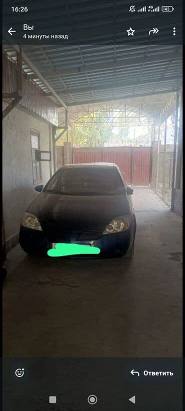 авто в рассрочку без банка рядом просп. жибек жолу, бишкек: Nissan Primera: 2002 г., 2 л, Автомат, Газ, Седан — 8