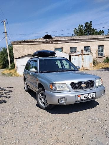 газель собль: Subaru Forester: 2002 г., 2 л, Механика, Бензин, Кроссовер — 3