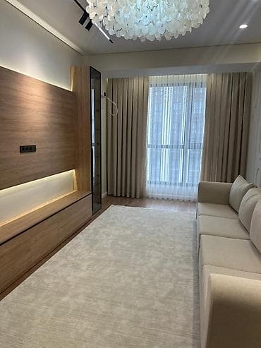 заур: 2 комнаты, 77 м², Элитка, 12 этаж, Дизайнерский ремонт — 2