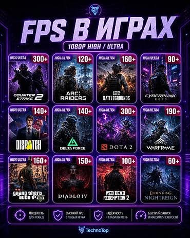 fhd: Компьютер, ОЗУ 16 ГБ, Игровой, Новый, Intel Core i5, NVIDIA GeForce RTX 5060, NVMe — 3