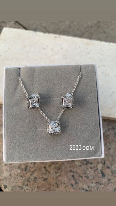 свадебные наборы ручной: Набор украшений, Проба 925, Женские, Новый — 1