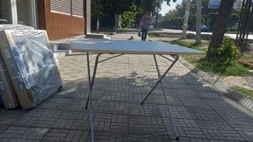 купить складной стол на кухню: Стол складной. Можно использовать как кухонный стол. Очень практичный — 2