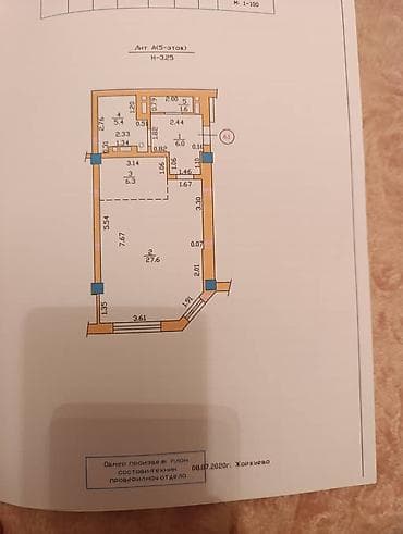 квартира в районе бгу: 1 комната, 52 м², Элитка, 5 этаж, Евроремонт — 3