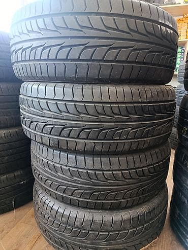 Шины 215 / 55 / R 17, Лето, Б/у, Комплект, Легковые, Япония, FIRESTONE