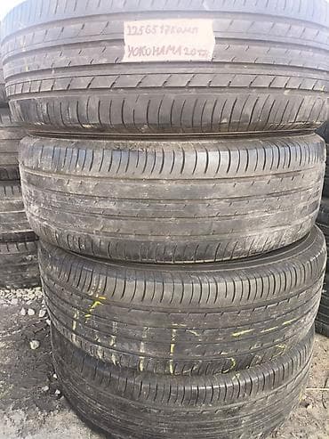 r16 85: Шины 225 / 65 / R 17, Лето, Б/у, Комплект, Внедорожные (АТ/МТ), Yokohama — 1