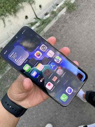IPhone 11 Pro, Б/у, 256 ГБ, Серебристый, Зарядное устройство, Чехол, 100 %