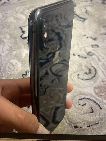 apple x: IPhone Xs, Б/у, 64 ГБ, Space Gray, Чехол, 91 % — 2