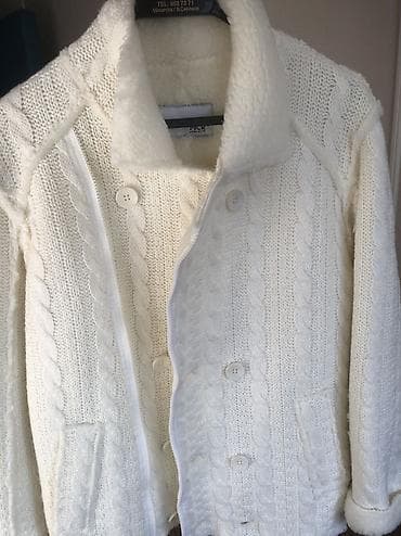 pull bear: Кардиган, Шерсть, Осень-весна, Вязаная модель — 4