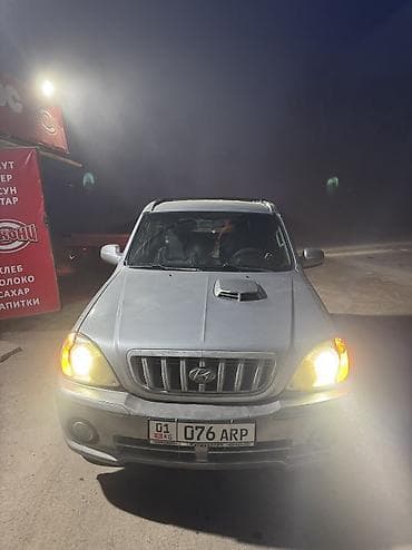 машины за 100 тысяч сом: Hyundai Terracan: 2001 г., Дизель — 3