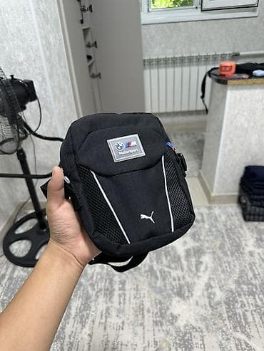Аксессуарлар: Сумка через плечо BMW M Motorsport x Puma, компактная. Особенности: - — 1