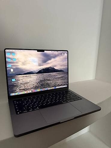макбук 15: Apple MacBook Pro 14″ (серия с вырезом под камеру, Space Gray) — 1