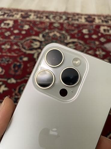 айфон хм: IPhone 15 Pro, 256 ГБ, White Titanium, Коробка, 87 % — 6