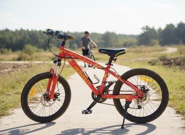 детские трехколесные велосипеды с ручкой: Городской велосипед, Рама XS (130 -155 см), Б/у — 1